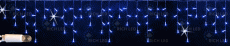 гирлянда БАХРОМА   8W  Синий, Rich LED RL-i3*0.5F-CW/B,  белый провод 3x0.5 м., соединяемая, 220V, 112 Led, IP65, мерцание