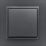 LOGUS Одиночная рамка, серый/серый 90910 TSS