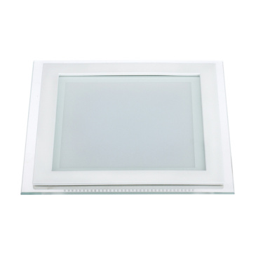 Встраиваемый светильник-панель  12W Белый  014933 LT-S160x160WH стекло 220V IP20 квадратный белый