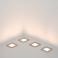 светильник   3W Белый дневной  018235 KT-S-6x0.6W LED 12V IP67 квадратный встраиваемый серебристый