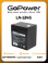 аккумулятор свинцово-кислотный   4.5 A/h 12V LA-1245 GoPower