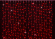 гирлянда ЗАНАВЕС  65W Красный RL-C2*6F-CW/R, белый провод, 2*6 м., 220V, 1000 Led, IP65, мерцание