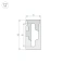 Архитектурный силиконовый профиль WPH-FLEX-0612-SIDE-S8-5m WHITE 040264