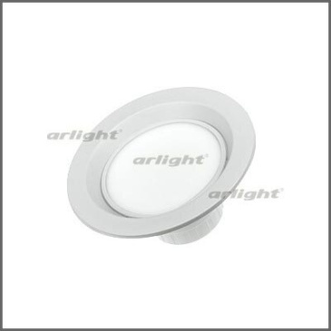Встраиваемый светильник  14W Белый дневной  018908 DL-190E-14W  220V IP20 круглый белый Уценка!!!