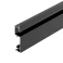 алюминиевый профиль PLINTUS-H73-F-2000 BLACK 043480