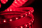 Светодиодная лента Красный 3528 220V  60Led/м герм 00000001106 LT360-R-100 IP68