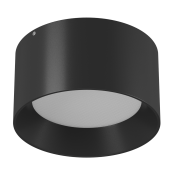 Накладной светильник  12W Белый теплый 00-00007128 DesignLed BQ-SF12-BL-WW 220V цилиндр черный