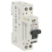 Aвтоматический выключатель дифференциального тока B06S 1P+NP C13 30мА тип AC (18мм) AR-B06S-1N-C13C030 ARMAT IEK