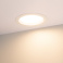 Встраиваемый светильник  30W Белый теплый 022524(2)  IM-CYCLONE-R230-30W 220V IP40 круглый белый