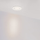 Круглый светильник   3W Белый теплый  015393 LTM-R52WH 3W 30deg 220V IP20 встраиваемый белый