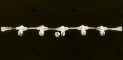 Переходник RL-EC2-015-S-DL-W для любой продукции Rich LED 2 pin, белый
