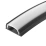 алюминиевый профиль гибкий ARL ARH-BENT-W11-2000 ANOD BLACK 039583