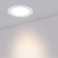 Встраиваемый светильник-панель   5W Белый теплый 021432  DL-BL90-5W 220V IP40 круглый белый