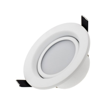 Встраиваемый светильник   5W Белый теплый  018420  LTD-70WH 220V IP40 круглый белый
