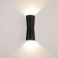 светильник  12W Белый теплый 021934 LGD-Wall-Tub-J2B  220V IP54  двухсторонний фигурный накладной черный