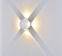 светильник  4W Белый дневной GW-A161-4-4-WH-NW 220V IP54  круглый накладной белый