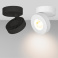Накладной светильник  12W Белый теплый 025443 SP-MONA-SURFACE-R100 24deg 220V IP40 откидной поворотный круглый черный