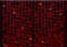 гирлянда ЗАНАВЕС  65W Красный RL-C2*6F-CW/R, белый провод, 2*6 м., 220V, 1000 Led, IP65, мерцание