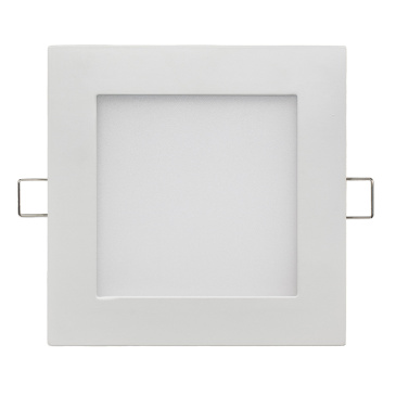 Встраиваемый светильник-панель  12W Белый теплый  014159 DL160x160A-12W 220V IP20 квадратный белый