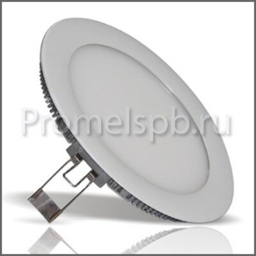 Встраиваемый светильник-панель  14W Белый  DL-14 220V IP20 круглый белый