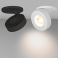 Встраиваемый светильник  12W Белый теплый 025450 LGD-MONA-BUILT-R100 24deg  220V  откидной поворотный  круглый белый