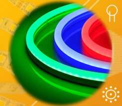 Классный гибкий неон!