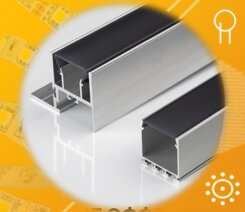 Безупречность стиля. Черные экраны Arlight для профилей.