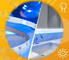 UVC-лента с обеззараживающим диапазоном.