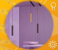 Трековые подвесные светильники PIPE