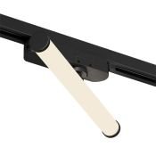 Трековый светильник однофазный  10W Белый теплый SOLID STROM DK6438-BK IP20 на шинопровод черный