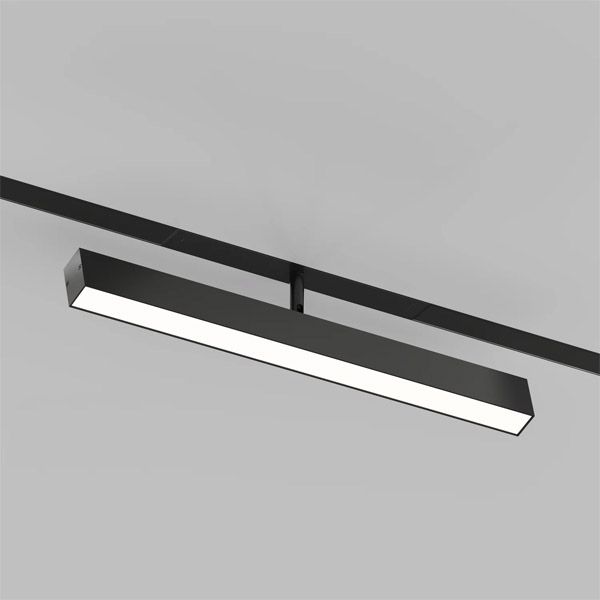 Трековый светильник  18W Белый-MIX SMART LINEAR DK8018-BK IP20 на шинопровод управляемый черный