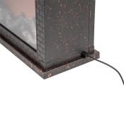 фигурка  светодиодная КАМИН UL-00011316 ULD-L2821-005-DNC-RED BLACK FIREPLACE