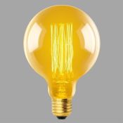 лампа ретро накаливания Vintage форма шар 60W UL-00000480 IL-V-G125-60/GOLDEN/E27 VW01 диммируемая