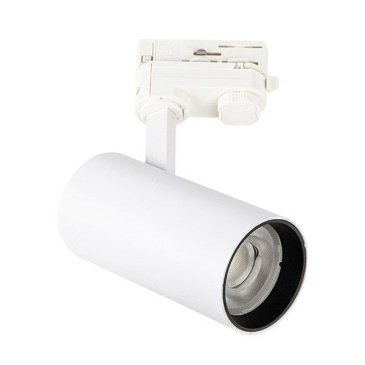 Трековый светильник трехфазный 20W Белый дневной ULB-T55-20W-4000K WHITE на шинопровод белый UL-00011201