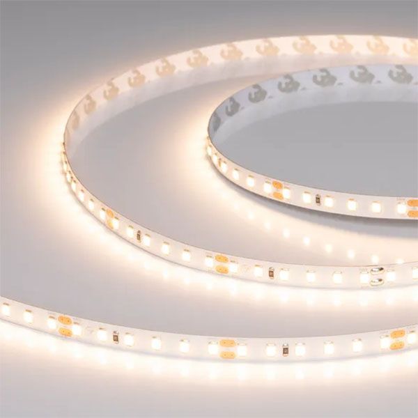 Светодиодная лента Белый теплый 2835 24V  2W/m 120Led/метр 057523 UL-A120-8mm 2700K