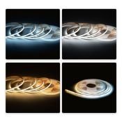 Светодиодная лента Белый-MIX COB 24V 10W/m 560Led/метр 00-492 PRO 8мм IP20 Светодиодная лента Белый-MIX COB 24V 10W/m 560Led/метр 00-492 PRO 8мм IP20