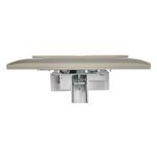 Штепсельная розетка встраиваемая двойная IEK SKANDY 10А SK-R23-10-K10-F SK-R09B без з/к с з/ш в сборе бежевый