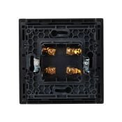 Розетка встраиваемая аудио IEK FORTE&PIANO FP139 черный FP-S40-K02