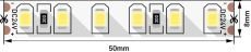 Светодиодная лента Белый теплый 2835 24V  9.6W/m 120Led/метр 00-00010107 SWG2120-24-9.6-WW-M