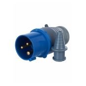Вилка переносная ССИ-013 2P+PE 16А 200-250В IP44 PSR01-016-3 IEK