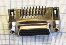 Розетка DHDPR-26F угловая