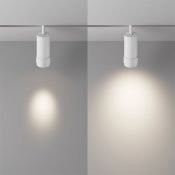 Трековый светильник 12W Белый дневной Фокус Зум/Focus Zoom Exility 15-50deg TR211-1-12W4K-Z-W IP20 на магнитный шинопровод белый
