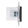 Розетка встраиваемая USB IEK SKANDY A+A 3,1А SK-U21-D31-K53 SK-R15G графит