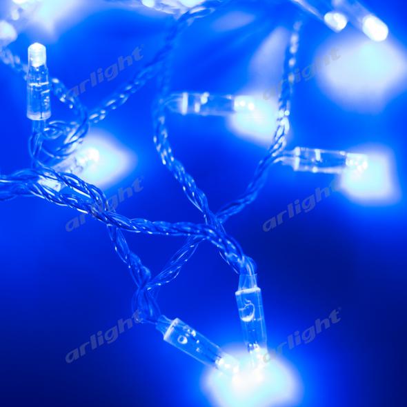 гирлянда  7W Синий 025787 ARD-STRING-CLASSIC-10000-CLEAR-100LED-STD 230V IP65
