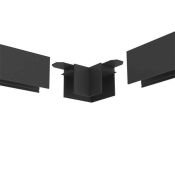 Соединитель для однофазного шинопровода SMART BASE TR2102-BK накладной угловой черный