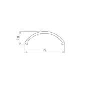 Экран ROUND-D36-360-2500 BLACK OPAL 050764