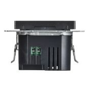 Розетка встраиваемая USB IEK BRITE A+C 45Вт BR-U22-045-K02 РЮ11-2-БрЧ черный