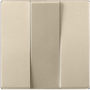 Набор клавиш для трехклавишного выключателя  WERKEL WL11-SW-3G-CP / W1139011 шампань