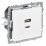Розетка встраиваемая USB IEK BRITE A+C 45Вт BR-U22-045-K91 РЮ11-2-БрАБ арктический белый