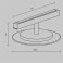 Трековый светильник  5W Белый дневной Релакс/Relax Exility TR107-2-5W4K-W IP20 на магнитный шинопровод белый